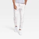 Men's French Terry Athletic Pants - All In Motion Cream