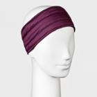 Women's Quilted Outerwear Headband - C9 Champion Purple, Black