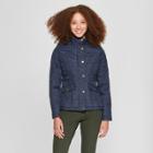 Women's Quilted Jacket - A New Day Navy (blue)