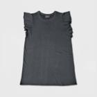 Women's Plus Size Short Sleeve Knit Dress - Universal Thread Gray