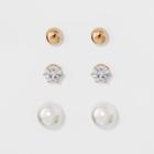 Target Stud Earring Set 3ct - A New Day,
