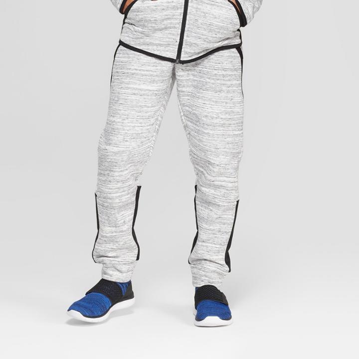 Boys' Premium Woven Pieced Fleece Jogger Pants - C9 Champion Light Gray Heather Xl, Heather Grey