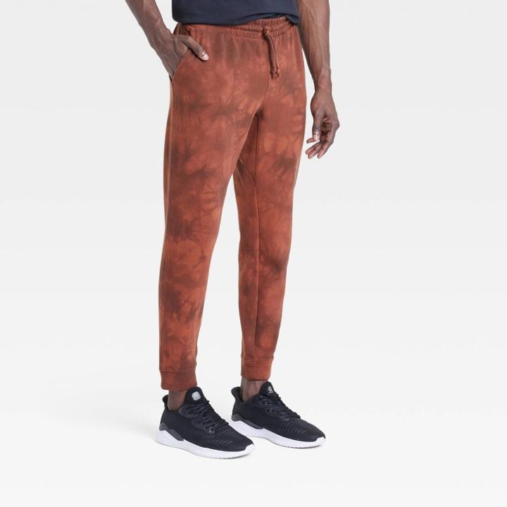 Men's French Terry Athletic Pants - All In Motion Brown