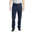 Dickies Men's Skinny Straight Fit Flex Twill Double Knee Pants- Dark Navy 36x34, Dark Blue