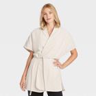 Women's Puffer Duster - A New Day One Size, Ivory