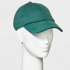 Women's Felt Baseball Hat - A New Day Dark Green