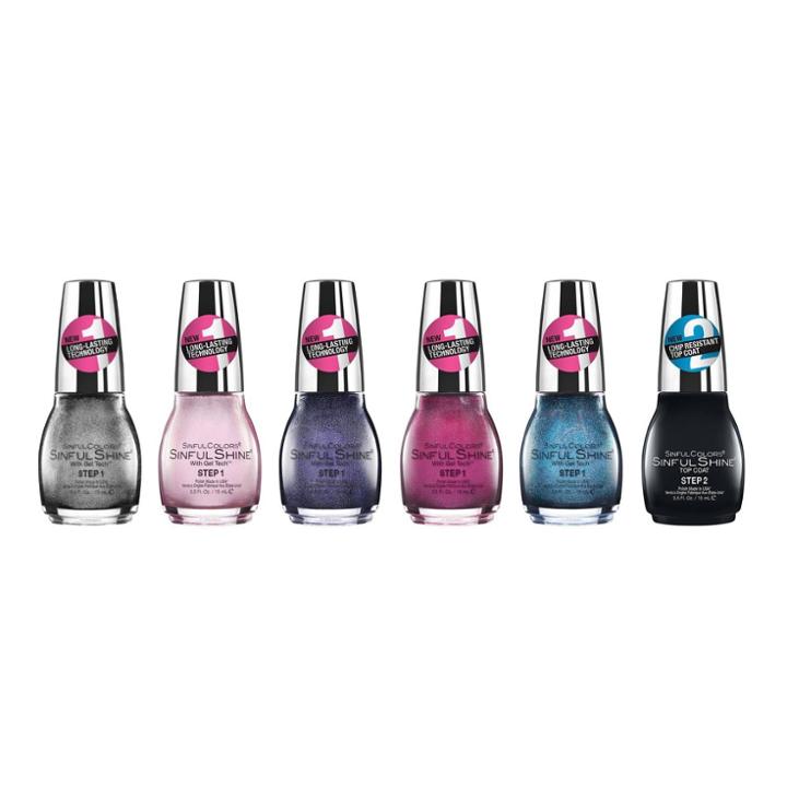 Sinful Colors Sinfulcolors Metallic Nail Polish Collection