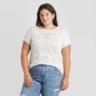 Women's Star Wars Galaxy's Edge Character Plus Size Short Sleeve Graphic T-shirt - Gray
