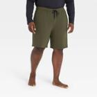Men's Big & Tall Soft Gym Shorts - All In Motion Olive