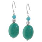 Distributed By Target Sterling Silver Dangle Earrings - Turquoise, Women's, Silver/turquoise