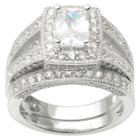 4 1/2 Ct. T.w. Journee Collection Round Cut Cz Channel Set Band Ring In Sterling Silver -