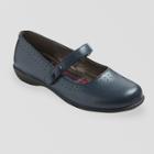 French Toast Girls' Ellen Ballet Flats - Navy (blue)