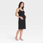Drop Cup Nursing Maternity Chemise - Isabel Maternity By Ingrid & Isabel Black