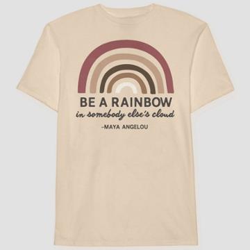 Men's Maya Angelou Short Sleeve Graphic T-shirt - Cream