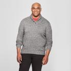 Men's Big & Tall Shawl Pullover Sweater - Goodfellow & Co Heather Gray