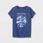 Girls' 'earth's Atmosphere' Short Sleeve Graphic T-shirt - Cat & Jack Blue