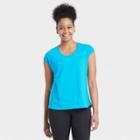 Women's Cap Sleeve T-shirt - All In Motion Turquoise