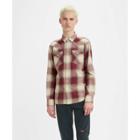Levi's Men's Classic Fit Long Sleeve Button-down Shirt - Wine Red