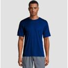 Hanes Men's Big & Tall Short Sleeve Cooldri Performance T-shirt -deep Blue
