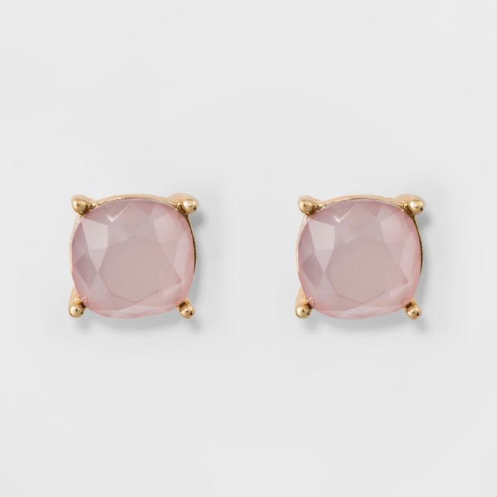 Stud Earrings - A New Day Gold/pink