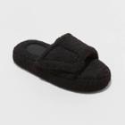 Boys' Ace Adjustable Slide Slippers - Cat & Jack Black
