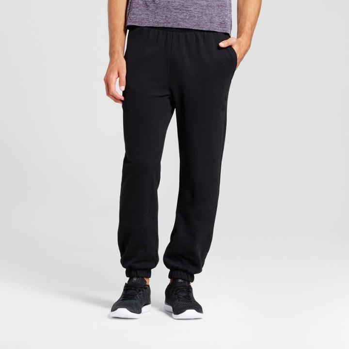 Men's Authentic Cotton Fleece Sweat Pants - C9 Champion Black