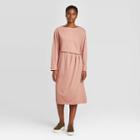 Women's Long Sleeve Midi Dress - Prologue Copper Xs, Women's, Gold