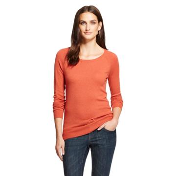 Mossimo Pullover Sweater Orange