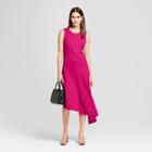 Women's Asymmetric Tank Dress - Mossimo Magenta (pink)