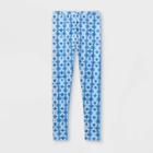 Girls' Tie-dye Leggings - Cat & Jack Blue