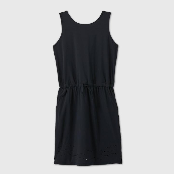 Girls' Stretch Woven Dress - All In Motion Black