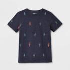 Boys' Adaptive Rockets Short Sleeve Graphic T-shirt - Cat & Jack Navy