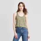 Zoe+liv Women's Zodiac Graphic Tank Top - Green