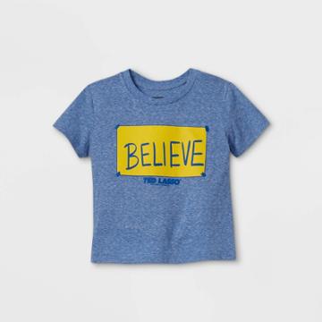Toddler Boys' Ted Lasso Short Sleeve T-shirt - Blue
