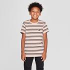 Boys' Short Sleeve Stripe T-shirt - Art Class Pink