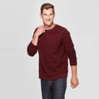 Men's Standard Fit Crew Neck T-shirt - Goodfellow & Co Red S, Men's,