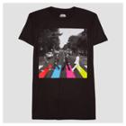 The Beatles Men's Beatles Abbey Road Neon T-shirt - Black