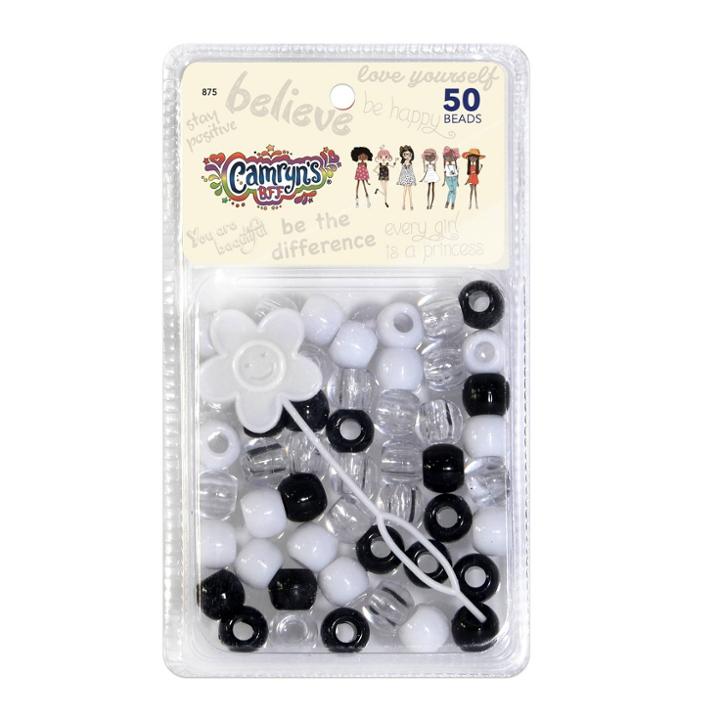 Camryn's Bff Medium Hair Beader Set - Black/clear/white
