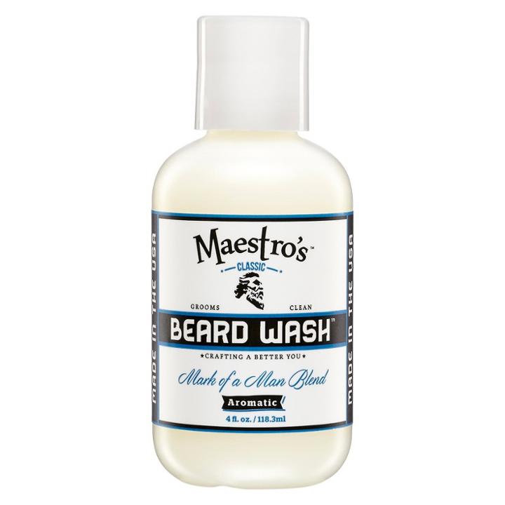 Maestro's Classic Mark Of A Man Blend Beard Wash