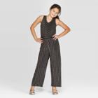 Girls' Metallic Stripe Tank - Art Class Black Xs, Girl's,