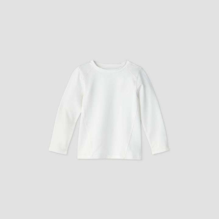Toddler Boys' Long Sleeve Rash Guard - Cat & Jack White