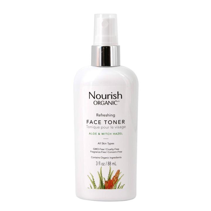 Nourish Organic Refreshing Face Toner - Aloe & Witch Hazel