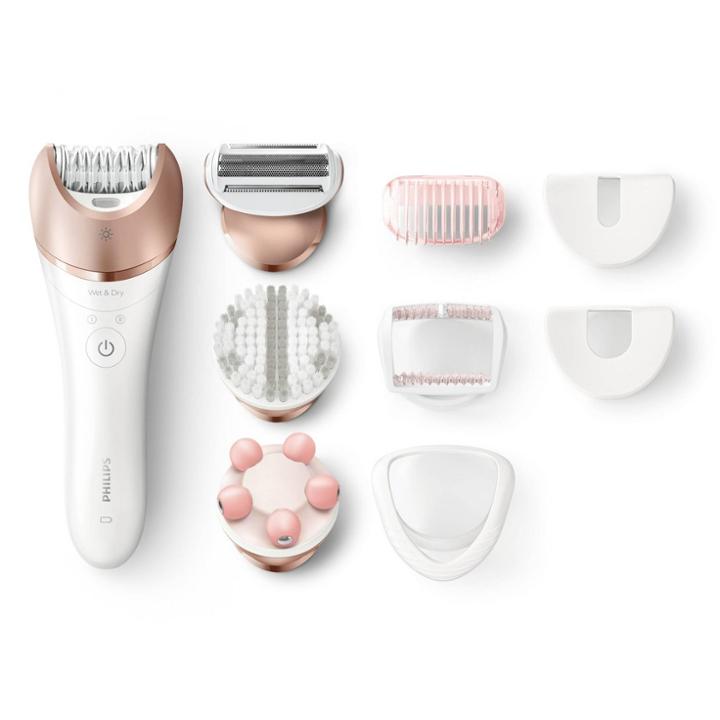 Philips Satinelle Wet & Dry Women's Rechargeable Electric Epilator - Bre648/00