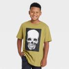 Boys' Skeleton Head Short Sleeve Graphic T-shirt - Art Class
