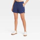 Women's Everyday Shorts With Liner And Side Pockets 4.5 - Joylab Navy Blue