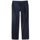Dickies Boys' Classic Fit Uniform Twill Pants - Navy 30x34, Boy's, Blue