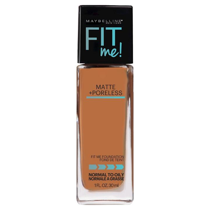 Maybelline Fit Me! Matte + Poreless Foundation - 335 Classic Tan - 1 Fl Oz, Adult Unisex