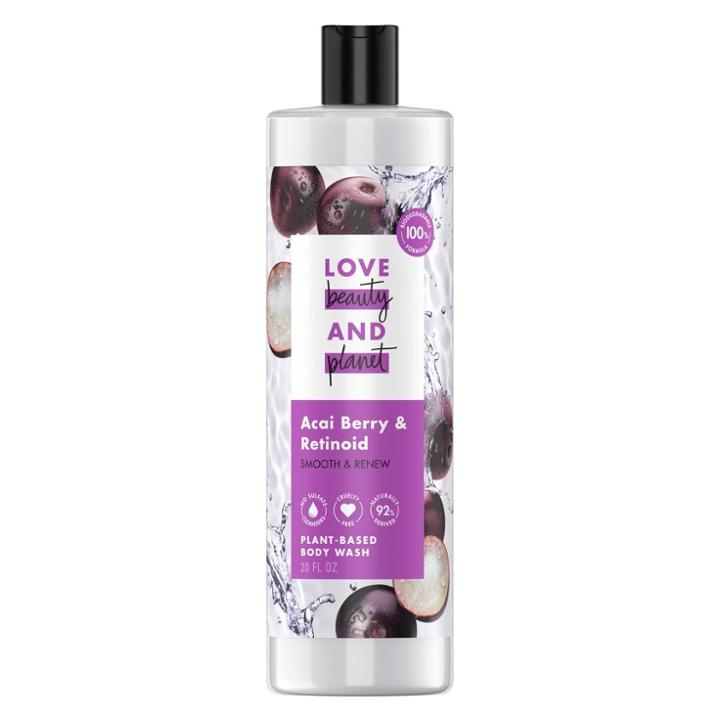 Love Beauty And Planet Acai Berry & Retinoid Smooth & Renew Body Wash