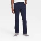 Men's Straight Fit Chino Pants - Goodfellow & Co Blue