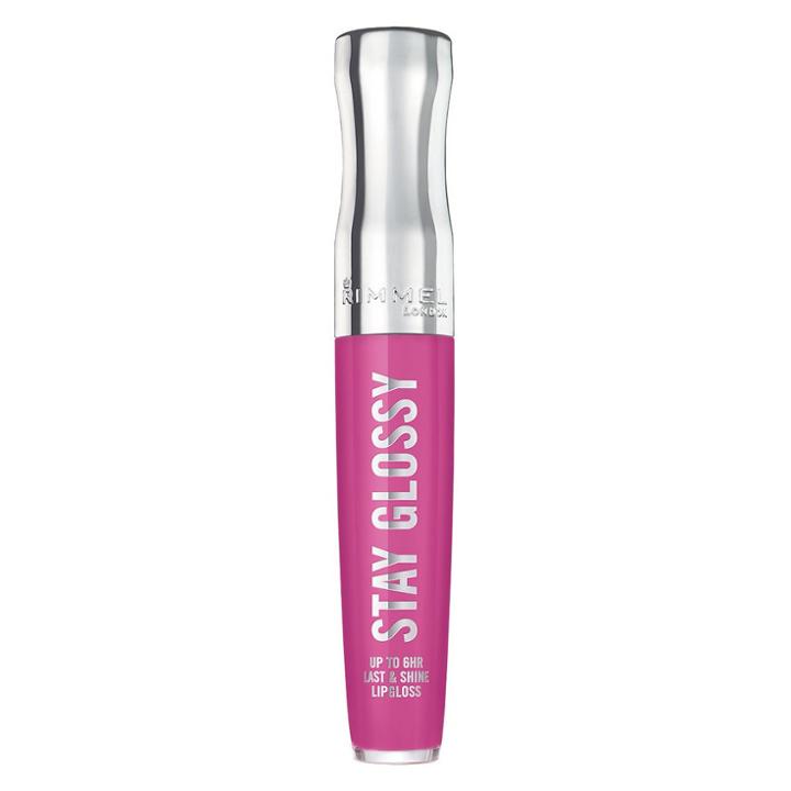 Rimmel Stay Glossy Lip Gloss 155 Purple Parlour - .18 Fl Oz